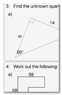 Worksheet fragment 1